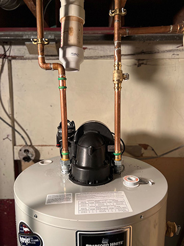 CopperPress Water Heater Installation